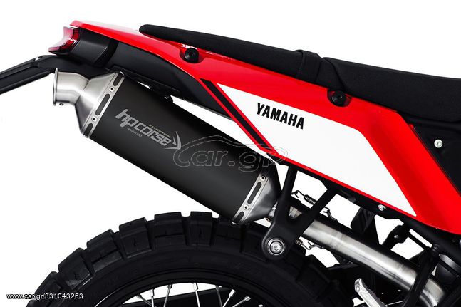 Τελικό εξάτμισης HP CORSE SP-1 SHORT BLACK TITANIUM για YAMAHA TENERE 700