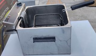 Φριτέζα Ηλεκτρική Μονή Τριφασική 7Lt 34,5x39x27Cm - Μεταχειρισμένη.-thumb-3