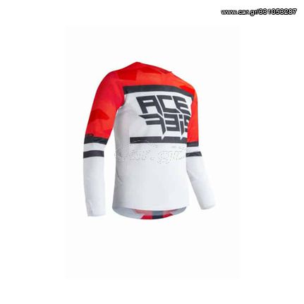 Acerbis Helios MX Jersey Red White L