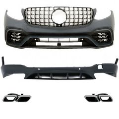 Body kit Mercedes GLC SUV X253 (2015-2019) - AMG S63 Design