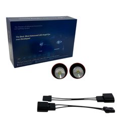 Angel eyes BMW E39 / E60 / E53 X5 / E65 / E87 / E63 5W led αυθεντικά - κίτρινο χρώμα - 2τμχ.