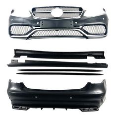 Body kit Mercedes W212 E-Class (2013+) - AMG packet - με μπούκες