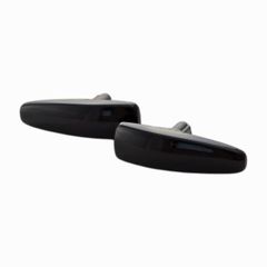 Led φλας φτερού Mitsubishi Lancer / Outlander / Pajero (2006+) - φιμέ με τρεχούμενο φλας - σετ 2τμχ.