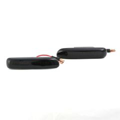 Led φλας φτερού BMW E46 (1998-2001) - φιμέ με τρεχούμενο φλας - σετ 2τμχ.