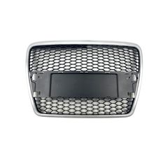Μάσκα Audi A6 4F (2004-2008) - με πλαίσιο χρωμίου RS Look, χωρίς σήμα
