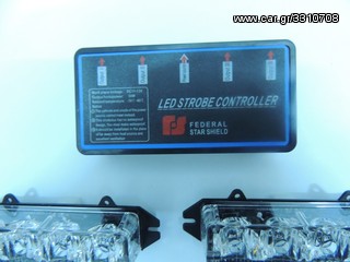 40 WATT LED STROBE LIGHTS . ΦΩΤΑ ΕΠΙΣΗΜΑΝΣΗΣ - ΠΕΡΙΠΟΛΙΚΟΥ Η ΜΗΧΑΝΗΣ ΜΕ ΕΝΙΣΧΥΤΗ ΓΙΑ ΕΠΑΓΓΕΛΜΑΤΙΚΗ ΧΡΗΣΗ .-thumb-2