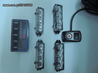 40 WATT LED STROBE LIGHTS . ΦΩΤΑ ΕΠΙΣΗΜΑΝΣΗΣ - ΠΕΡΙΠΟΛΙΚΟΥ Η ΜΗΧΑΝΗΣ ΜΕ ΕΝΙΣΧΥΤΗ ΓΙΑ ΕΠΑΓΓΕΛΜΑΤΙΚΗ ΧΡΗΣΗ .-thumb-3