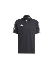 Adidas Tiro 23 Competition Ανδρικό T-shirt Κοντομάνικο Polo Μαύρο HK8051