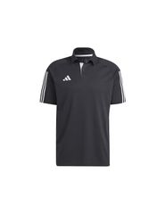 Adidas Tiro 23 Competition Ανδρικό T-shirt Κοντομάνικο Polo Μαύρο HK8051