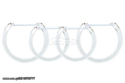 Δαχτυλίδια angel eyes για  BMW E46 με ανακλαστήρα sedan, combi (1998-2005) / E46 coupe (1998-2003) - U-Design με δύο χρώματα