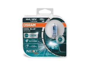 Λάμπα αλογόνου H4 - Osram COOL BLUE INTENSE NEXT GEN - 2 τμχ. καρτέλα