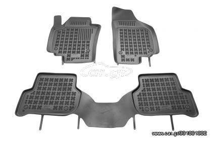 Λαστιχένια πατάκια Rezaw Plast για Seat Altea XL (2006+) - without versions with bluetooth module under the drivers seat - τύπου σκαφάκι - 3τμχ.