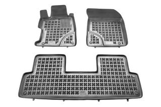 Λαστιχένια πατάκια HONDA Civic IX (2012-2017)- Sedan - τύπου σκαφάκι - 3τμχ., Rezaw Plast