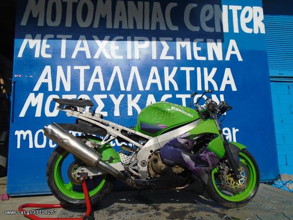 kawasaki zx9r zx900 ninja zx 6 9 636 zx-6r zx-9r zx900r κινητηρας σασμαν πιρουνι καρμπυρατερ πλεξουδα ηλεκτρονικη κεφαλη εξατμιση φαναρι κεφαλη στροφαλος πηνια 