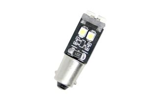 Led λάμπα τύπου BA9S CANBUS με 8 SMD led - εκ διαμέτρου αντίθετα - 1τμχ.