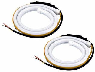 Led lightbar για φώτα ημέρα με dynamik τρεχούμενο φλας 60 cm - 2τμχ.