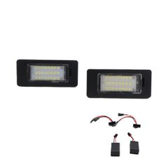 Πλαφονιέρα πίσω πινακίδας Audi A1, A4 B8, A6,A7, Q5 / Skoda Fabia / Superb / Yeti / VW Passat 2008+ - 2 τμχ.