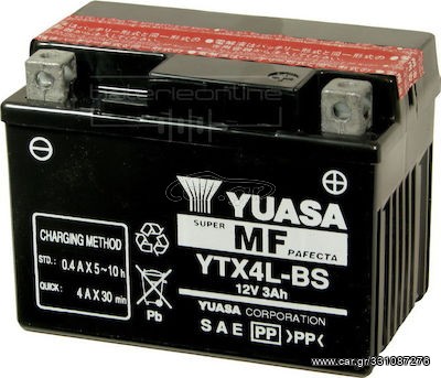 ΜΠΑΤΑΡΙΑ YTX4L BS YUASA