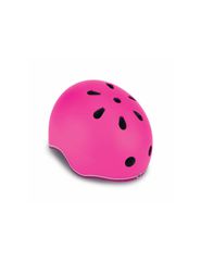 Globber Go Up Lights 506-110 Παιδικό Κράνος για Ποδήλατο & Πατίνι Ροζ με Ενσωματωμένο Φωτάκι LED-thumb-4