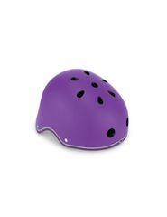 Globber 505-104 Παιδικό Κράνος για Ποδήλατο Πόλης Μωβ με Ενσωματωμένο Φωτάκι LED-thumb-4