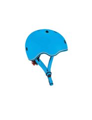 Globber Go Up Lights 506-101 Παιδικό Κράνος για Ποδήλατο & Πατίνι Μπλε με Ενσωματωμένο Φωτάκι LED-thumb-1
