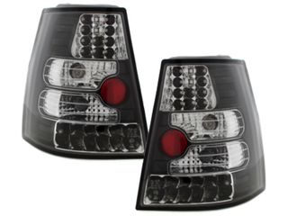 Πίσω φανάρια led Vw Bora / Golf IV combi - μαύρα - σετ 2τμχ.