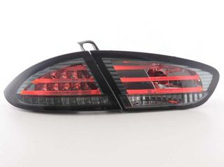 Πίσω φανάρια led Seat Leon 1P (2005-2009)- φιμέ - σετ 2τμχ.