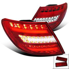 Πίσω φανάρια led για Mercedes C-CLASS W204 (2007-2011) - σετ 2τμχ.