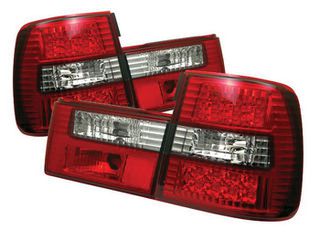 Πίσω φανάρια led BMW E34 (1989-1995) - chrome - σετ 2τμχ.