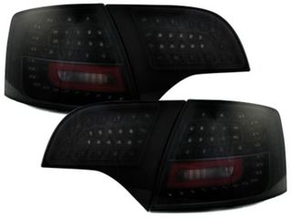 Πίσω φανάρια σκούρα led για Audi A4 combi (caravan ) (2004-2007) - σετ 2τμχ.