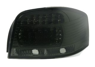 Πίσω φανάρια led Audi A3 (2003-2008) - φιμέ - σετ 2τμχ.