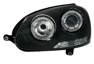 Φανάρια εμπρός angel eyes για Vw Golf 5 , χωρίς λάμπες (Η7) - σετ 2τμχ.