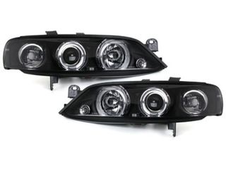 Φανάρια angel eyes εμπρός για Opel Vectra B (1999-2001) , με λάμπες (Η1) - σετ 2τμχ.