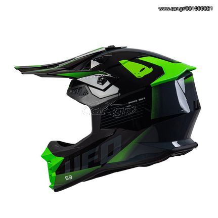 ΚΡΑΝΟΣ UFO Intrepid Helmet - Black/Green size XL..ΠΡΟΣΦΟΡΑ!!!