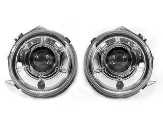 Φανάρια εμπρός Mercedes W461 / W463 G- Class (1989-2010) , με λάμπες (Η1) - σετ 2τμχ.