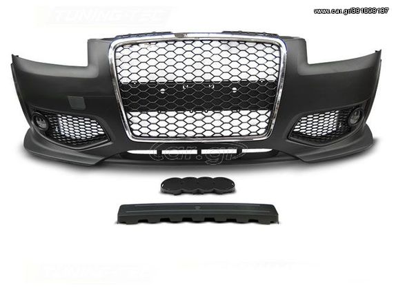 Προφυλακτήρας εμπρός για Audi A3 8P (2005-2008) - RS design με πλαίσιο χρωμίου