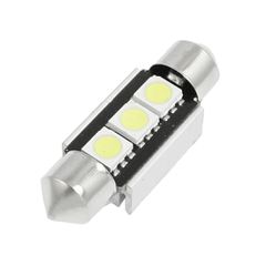 Led λάμπα για πλαφονιέρα CANBUS με 3 SMD led 39 mm - 1τμχ.