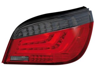 Πίσω φανάρια led lightbar design για BMW E60 (2003-2007) - φιμέ φλας - σετ 2τμχ.