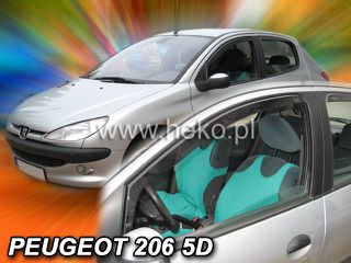 Ανεμοθραύστες Peugeot 206 combi - 4 τμχ. εμπρός και πίσω, Heko-thumb-1