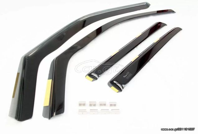 Ανεμοθραύστες για Suzuki Ignis (2001-2008) / Chevrolet Cruze  (2001-2008) / Subaru Justy G3X (2004-2008) 5 πορτο - 4 τμχ εμπρός και πίσω