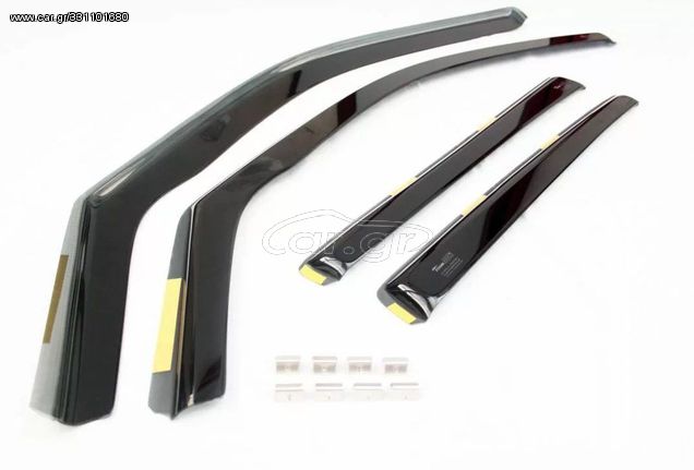 Ανεμοθραύστες για  Honda Civic VII (2001-2005) 5 πορτο - 4 τμχ. εμπρός και πίσω