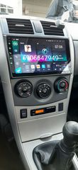 TOYOTA COROLLA (2008-2012) 9'' ΙΝΤΣΩΝ ANDROID 12' MIRROR LINK WIFI GPS BLUETOOTH YOUTUBE PLAY STORE MP3 USB RADIO VIDEO