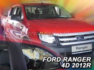 Ανεμοθραύστες Ford Ranger III (2011-2023) 4 πορτο - 2 τμχ. εμπρός, Heko-thumb-1