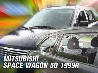 Ανεμοθραύστες Mitsubishi Space Wagon Santana (1991-1998) 5 πορτο - 2 τμχ. εμπρός, Heko-thumb-1