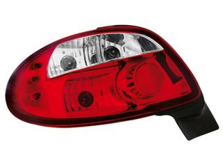 Πίσω φανάρια Peugeot 206 - σετ 2τμχ.