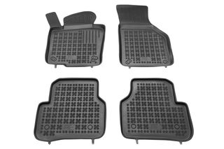 Λαστιχένια πατάκια Rezaw Plast για VW Passat B6 / B7 (2005-2014) /Tiguan (2007-2016) / Jetta (2011+) - τύπου σκαφάκι - 4τμχ.