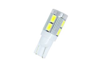 Led λάμπα για 24V τύπου Τ10 5W με 10 led τύπου 5630 - κατάλληλο για φώτα ημέρας - 1τμχ.