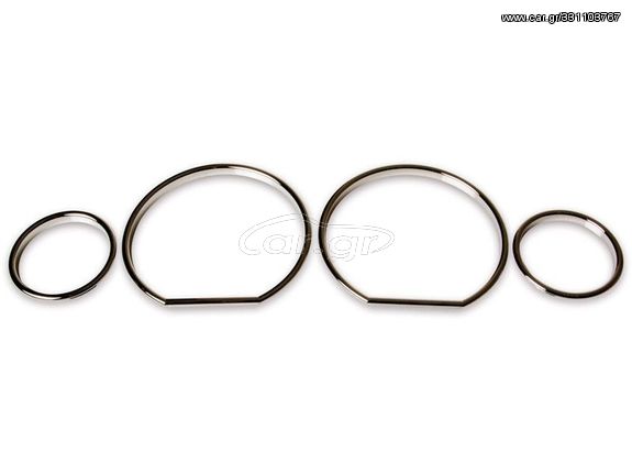Δαχτυλίδια καντράν για BMW E36 / Z3 (1991-1999) - χρωμίου
