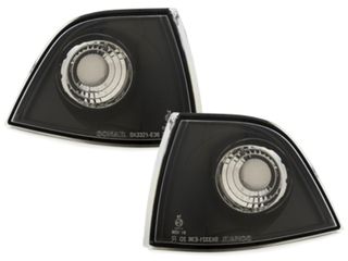 Φλας φαναριού BMW E36 (1990 -1999) sedan / combi / compact - black - σετ 2τμχ.