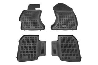Λαστιχένια πατάκια Subaru WRX STI (2014-2020) / XV (2011-2018) - τύπου σκαφάκι - 4τμχ., Rezaw Plast